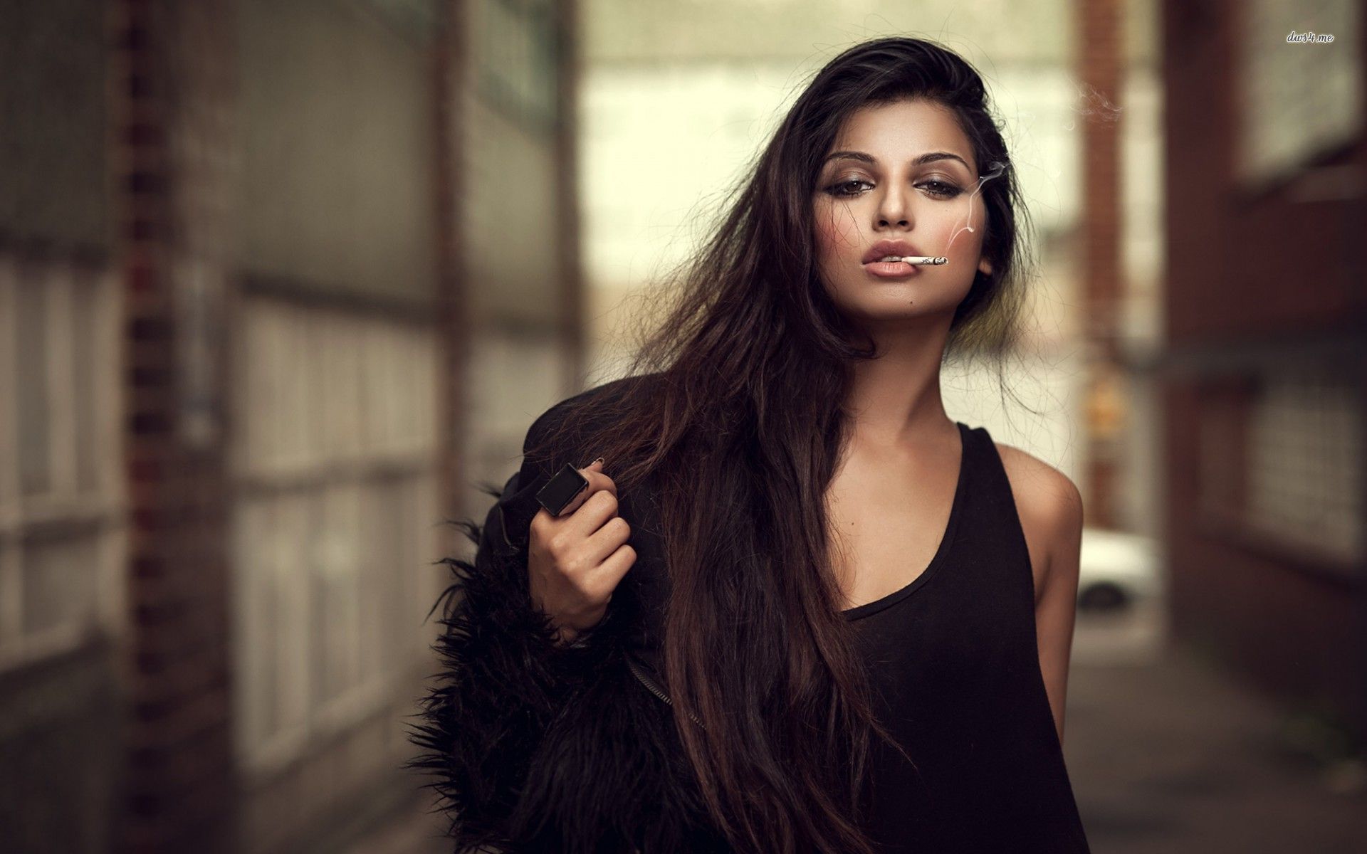 A playful frame from Sassy girls — online in Pyongyang